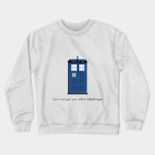 Tardis Magritte Crewneck Sweatshirt